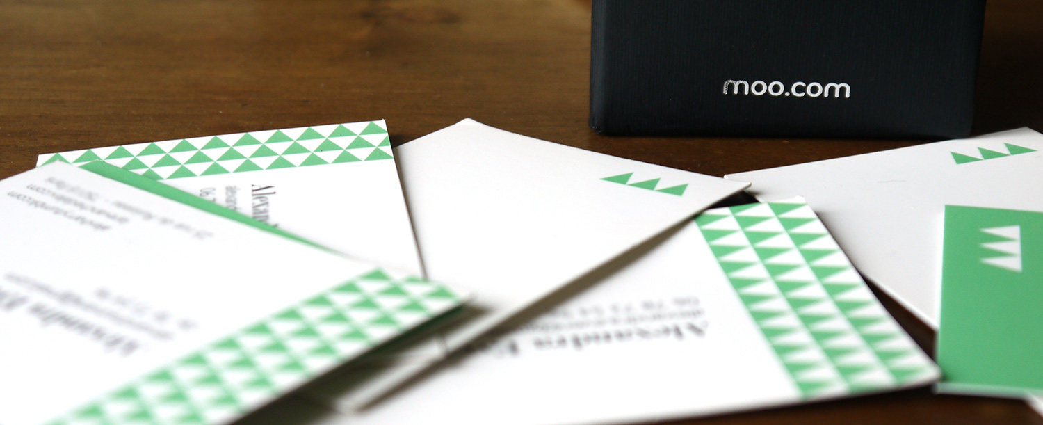 skovl kål Lingvistik Moo: business card printing made fun -