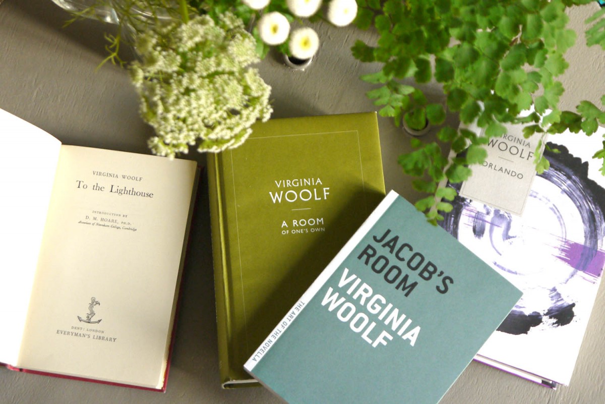 Several editions of Virginia Woolf's works