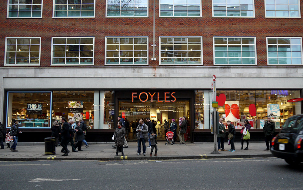 Foyles, iconic bookshop in London