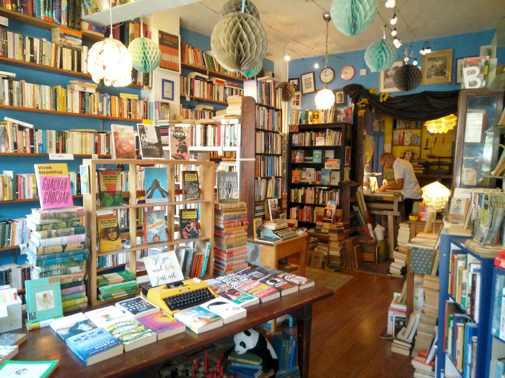 Bloom and Curl independent bookstore in Bristol