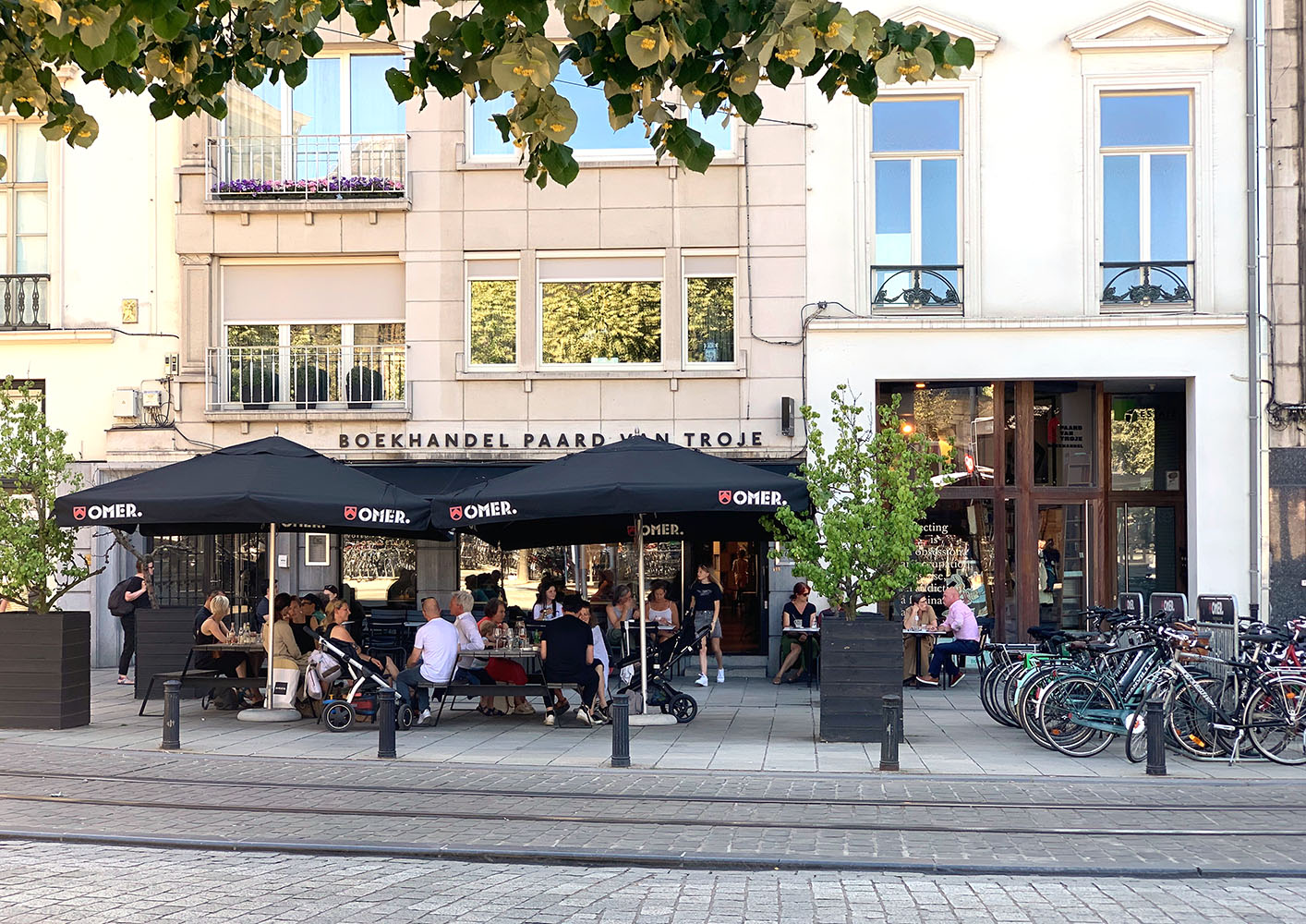 Paard van Troje bookstore in Ghent