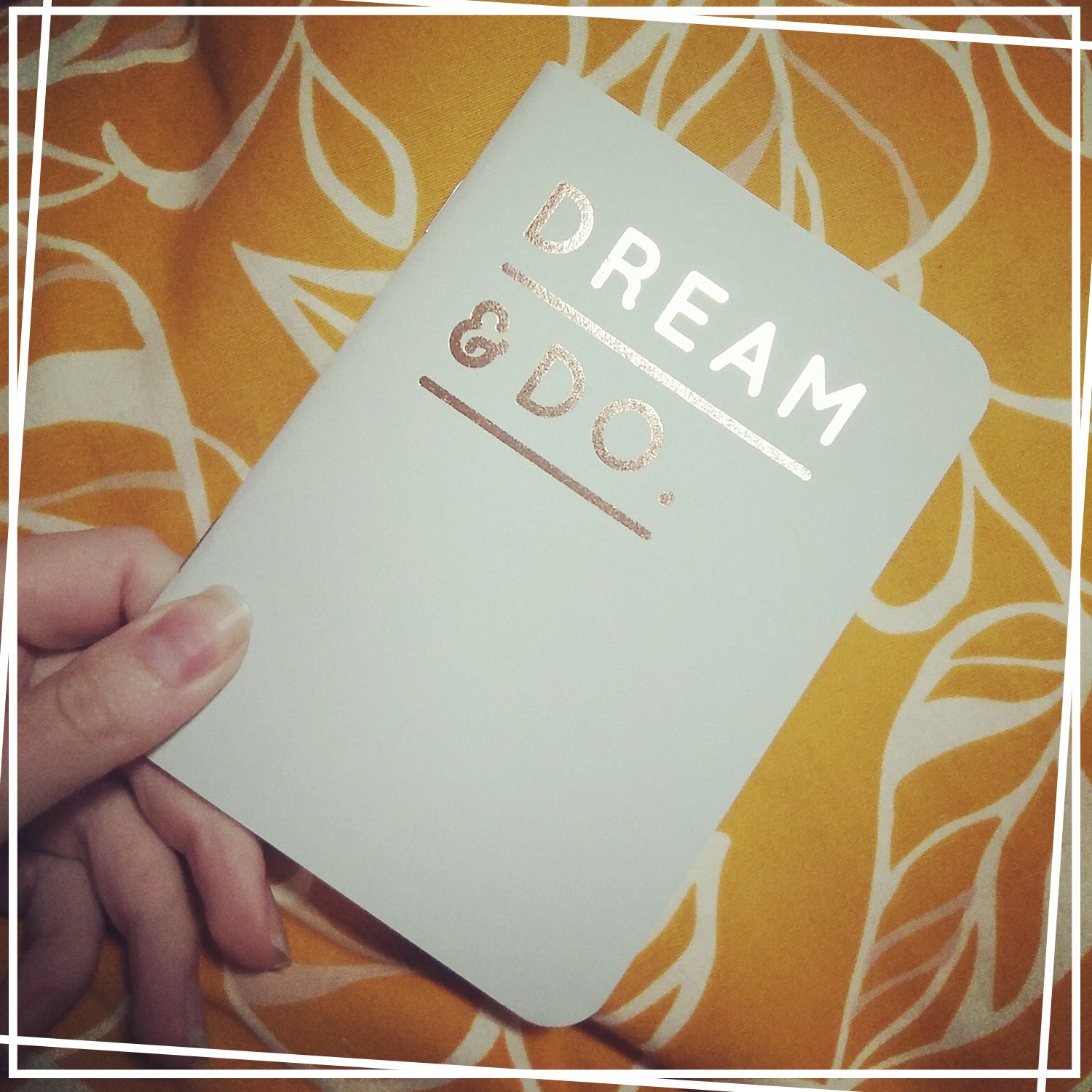 Dream & Do notebook